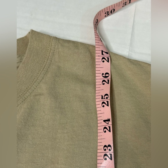 Tan Boxy Dolphin Embroidered Cozumel Mexico Vintage Tee - Picture 8 of 10